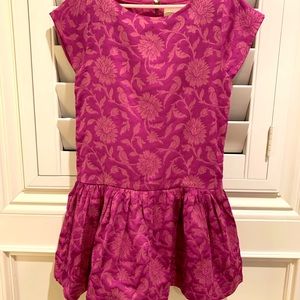 Dark pink Peek girls size M(6-7) party dress